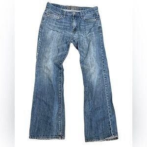 American Eagle Men’s Straight Leg Jeans 29x30 Distressed Y2K Medium Wash